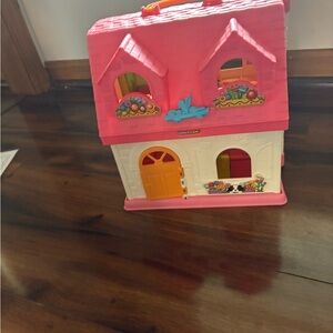 Fisher-Price Pink and White Playhouse